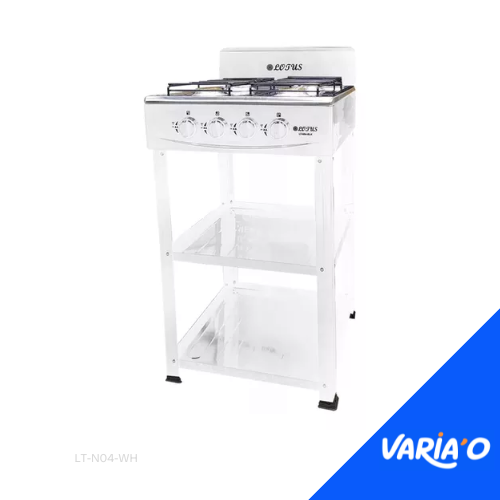 Estufa de 4 Quemadores a Gas Lotus LT-N04-WH
