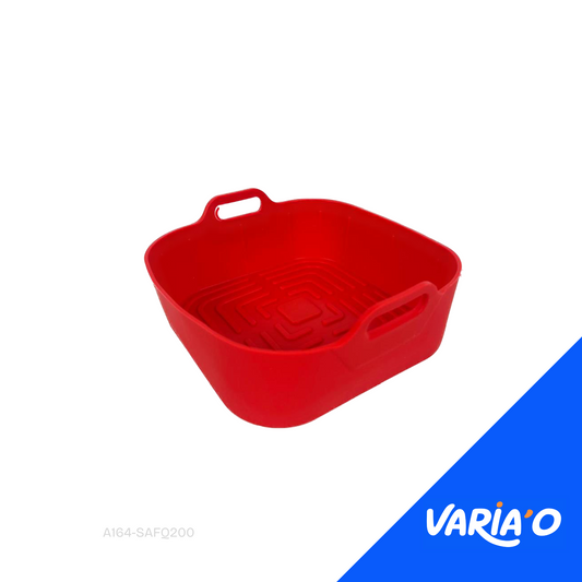 Plato de Silicona para Freidora de Aire Excalibur A164-SAFQ200 - Rojo/Gris"