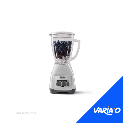 Licuadora Oster 1.5lt 2 Velocidades Vaso Vidrio BLSTKAG-WPB