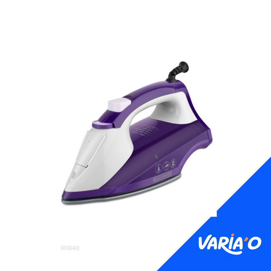 Plancha a Vapor Black+Decker IR1840 TrueGlide