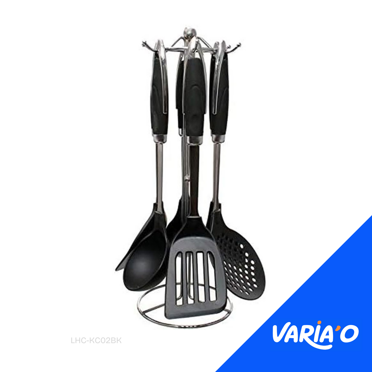 Juego de Utensilios de Cocina Lotus 7 Piezas LHC-KC02BK