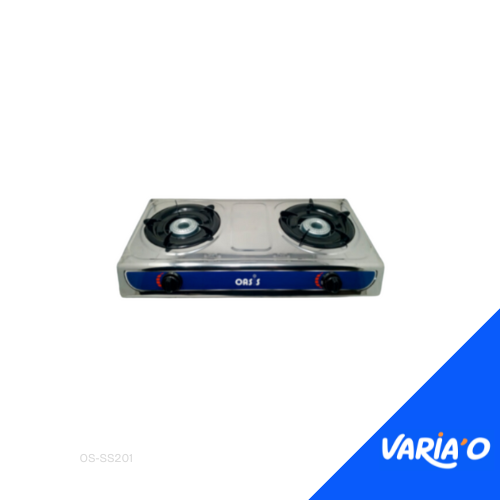 Estufa a Gas Oasis OS-SS201 Acero Inoxidable 2 Quemadores